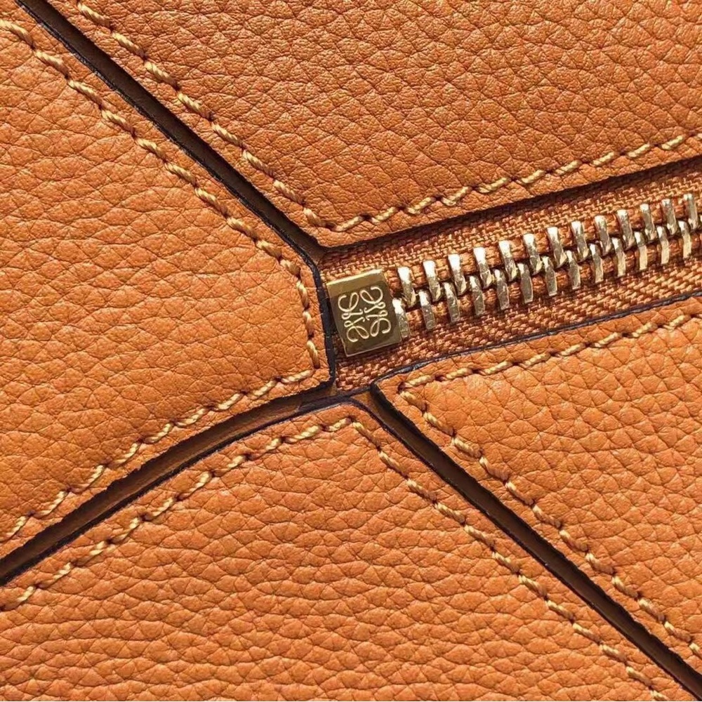 LOEWE Puzzle small geometric patchwork crossbody … - image 5